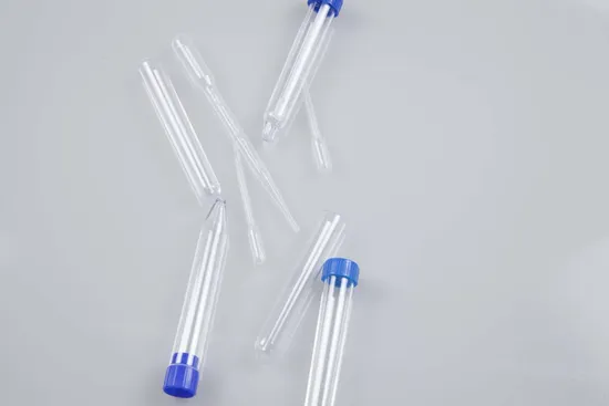 Clear Cryogenic Vial Conical Lab Medical Micro Centrifuge Tube Without Cap