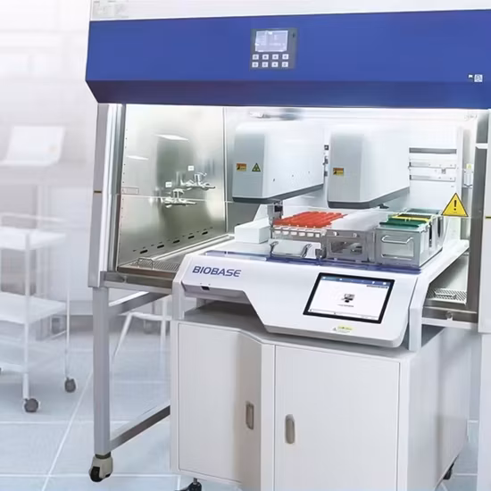 Biobase Automated Liquid Handling Systems Station Pipetting Using Sample Processing System