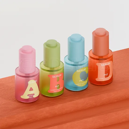 20ml 30ml Amber PETG Essential Oil Cosmetic Dropper Bottle