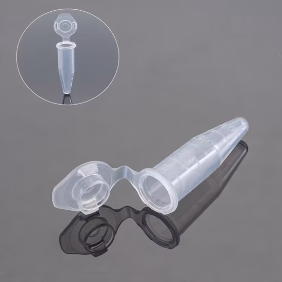 Conical Bottom 1.5ml Centrifuge Graduated Tube with Safe Clock Tube