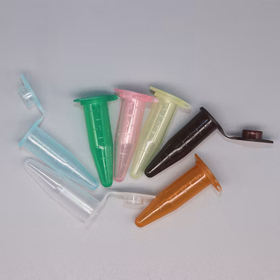 1,5-ml-Zentrifugenröhrchen mit konischem Boden und sicherem Uhrröhrchen