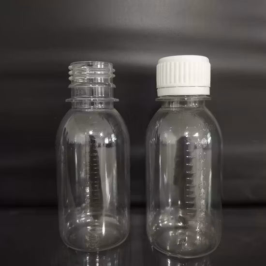 100 ml, 200 ml, 300 ml PETG-Kunststoffspritzflasche mit Schraubdeckel