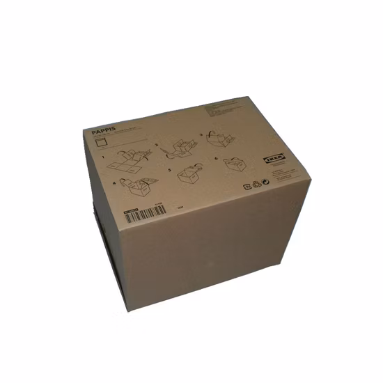 Flexodruck von Wellpappenverpackungen und Versandlagerung